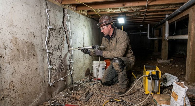 Basement Foundation Repair in Oak Harbor, WA