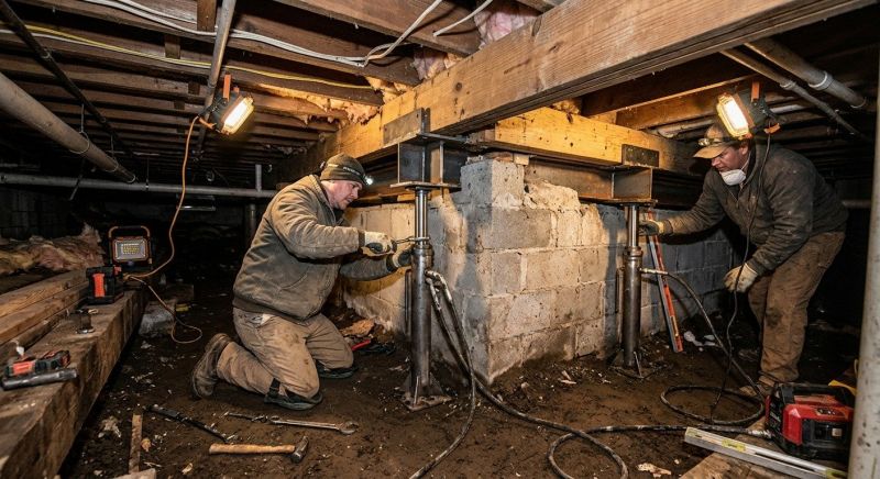 Basement Foundation Repair in Stanwood, WA