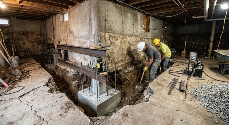 Basement Underpinning in Mount Vernon, WA