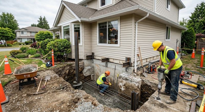 Building Foundation Repair in Coupeville, WA