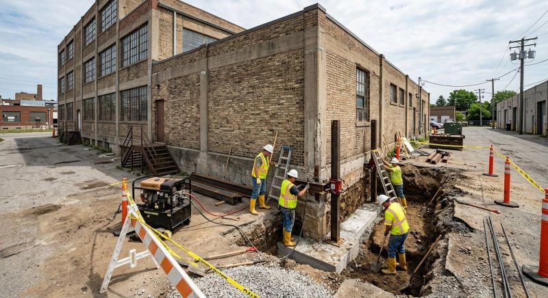 Commercial Foundation Repair in Mount Vernon, WA