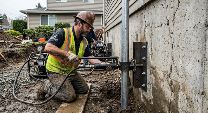 Concrete Foundation Leveling in Oak Harbor, WA
