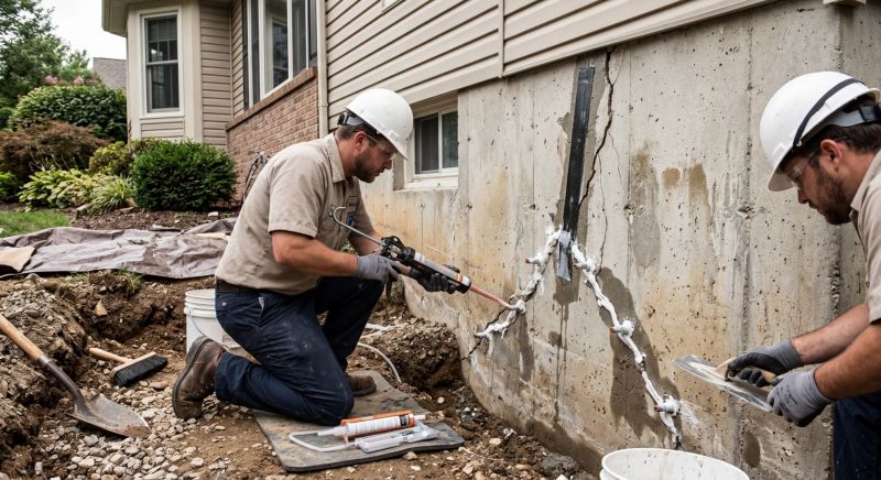 Cracked Foundation Repair in Stanwood, WA
