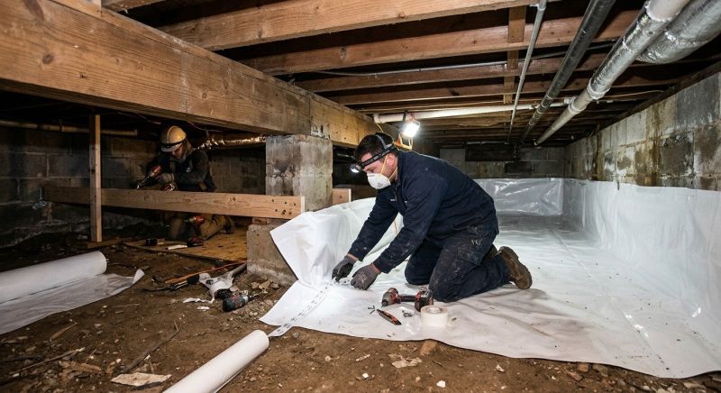 Crawl Space Leveling in Mount Vernon, WA