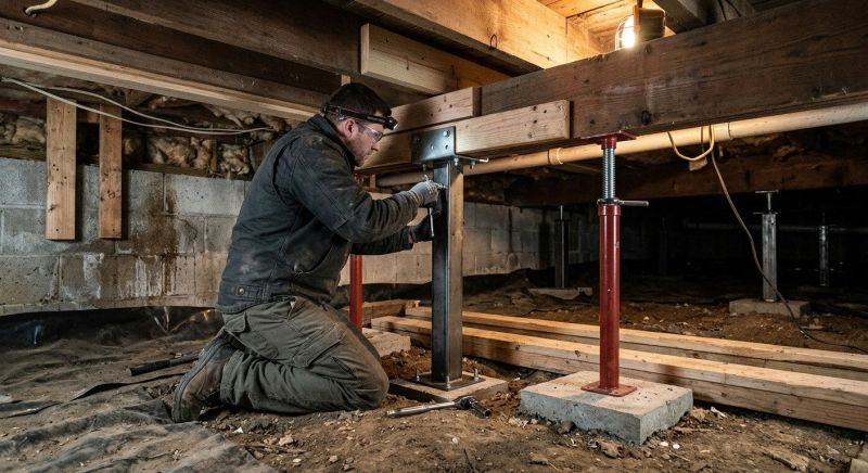 Crawlspace Structural Repair in Mount Vernon, WA