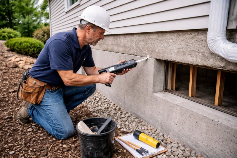 Foundation Crack Sealing in Mount Vernon, WA