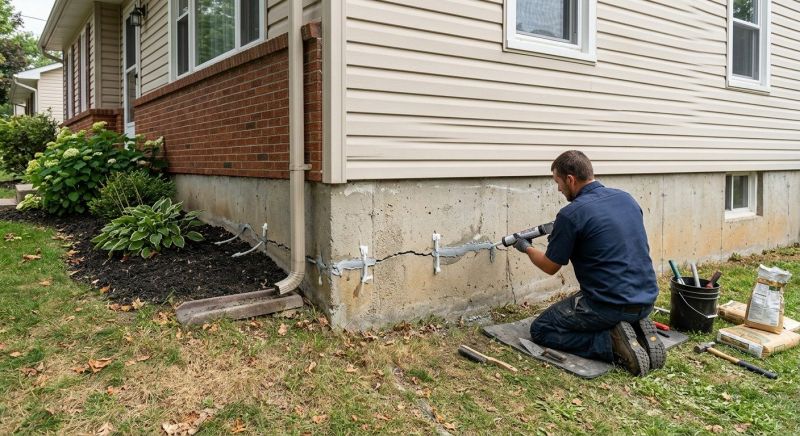 Foundation Cracks Repair in Mount Vernon, WA