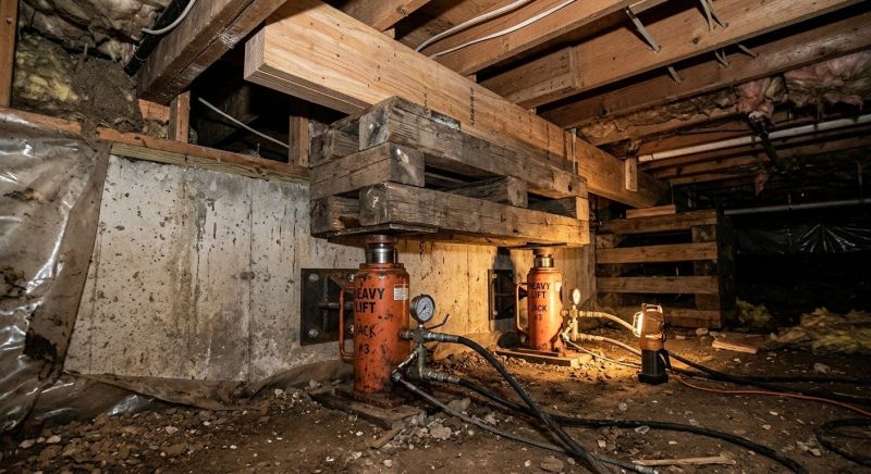 Foundation Jacking in Anacortes, WA