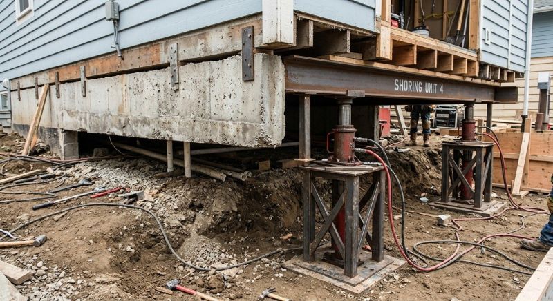 Foundation Jacking in Coupeville, WA