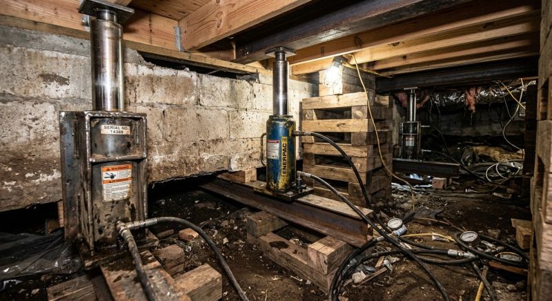 Foundation Jacking in Island County, WA