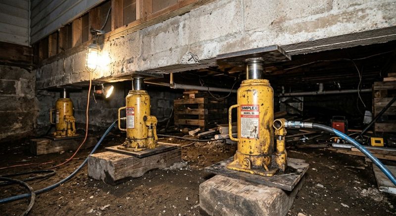 Foundation Jacking in Island County, WA