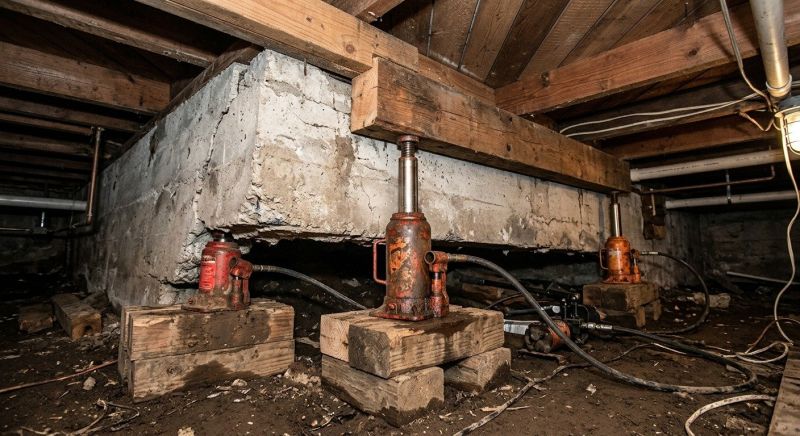 Foundation Jacking in Island County, WA