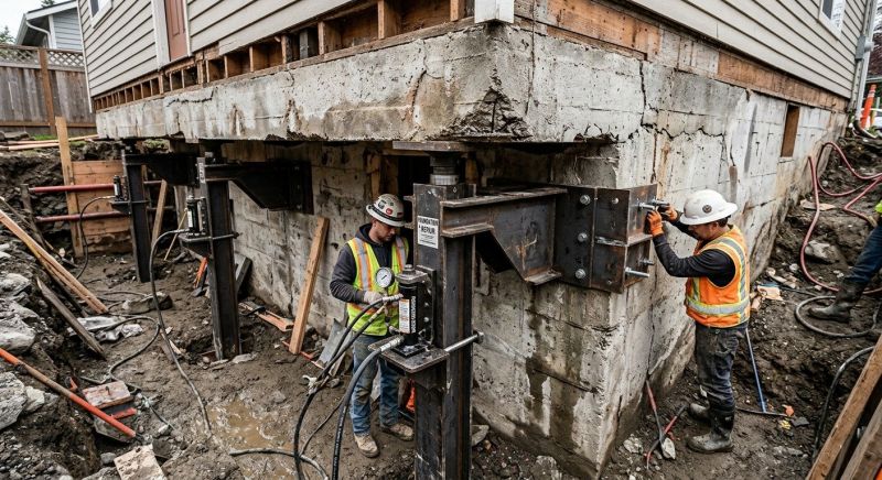 Foundation Lifting in Mount Vernon, WA