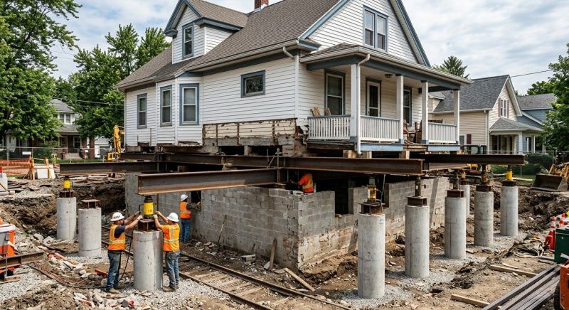 Foundation Raising in Oak Harbor, WA
