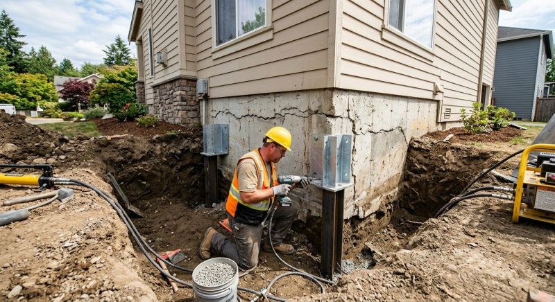 Home Foundation Repair in Coupeville, WA