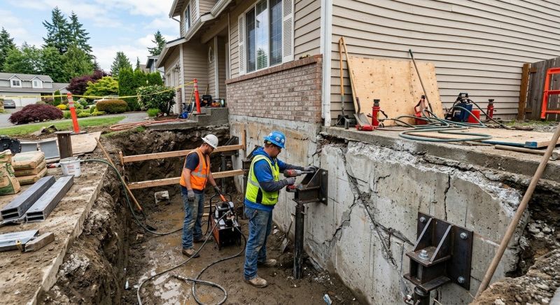 Home Foundation Repair in Mount Vernon, WA