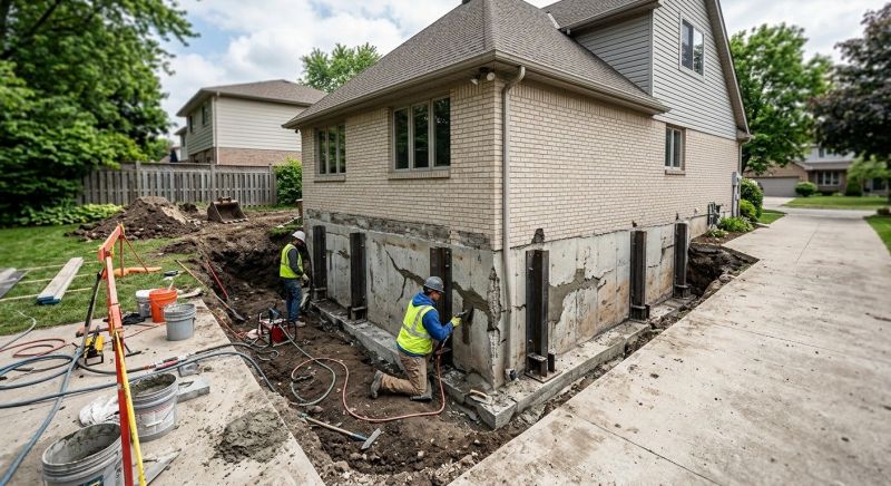 House Foundation Repair in Burlington, WA