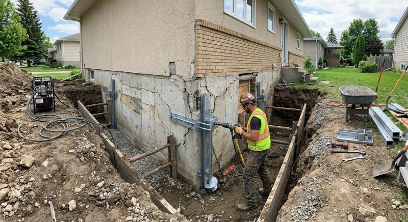 House Foundation Repair in Mount Vernon, WA