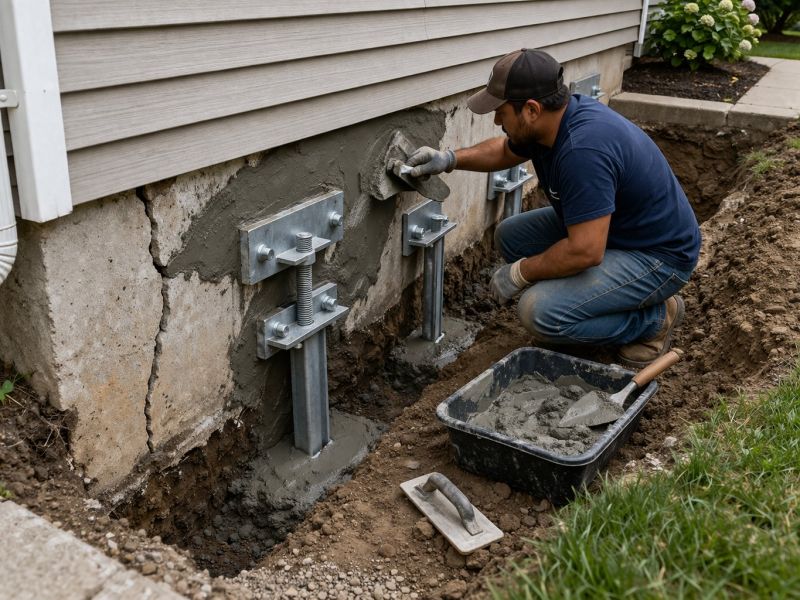 House Foundation Repair in Oak Harbor, WA