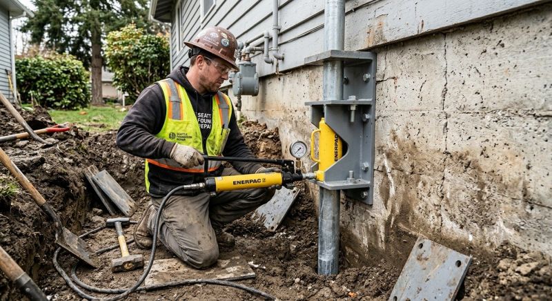 Settling Foundation Service in Stanwood, WA