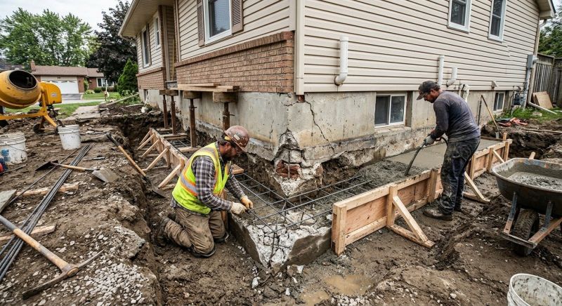 Slab Foundation Repair in Mount Vernon, WA