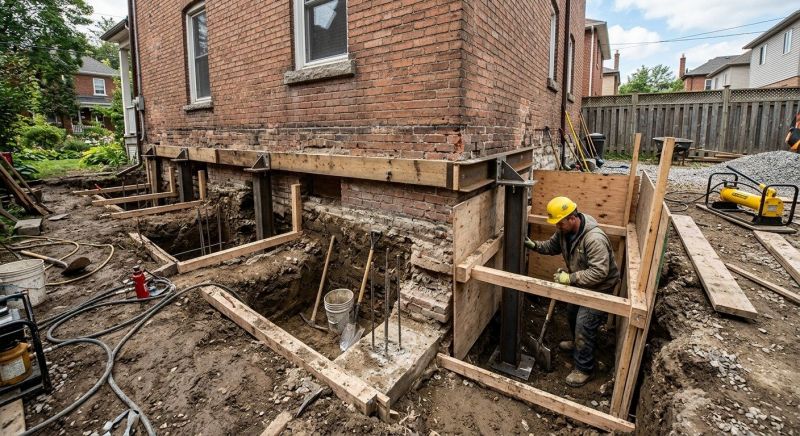 Structural Underpinning in Mount Vernon, WA